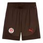 2024-2025 St Pauli Training Shorts (Dark Chocolate)