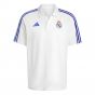 2024-2025 Real Madrid DNA Polo Shirt (White)