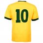 Brazil 1970 World Cup Pele 10 Shirt