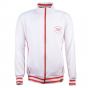 The Old Fashioned Football Shirt Co. - White/Red Track Top