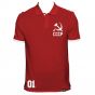 Soviet Union (CCCP) Number 01 Red Polo