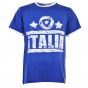 Italia T-Shirt - Royal/White Ringer