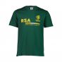 Rugby World Cup 2023 South Africa Supporter T-shirt - Bottle Green