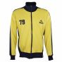 BUKTA Heritage Track Top Yellow with Navy Panels/Cuffs/W'B