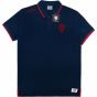 2016-2017 Cagliari Macron Polo Shirt (Navy)