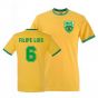 Filipe Luis Brazil Ringer Tee (yellow)