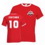 Philipe Coutinho Liverpool Ringer Tee (red)