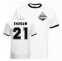 Lilliam Thuram Parma Ringer Tee (white-black)