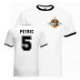 Gordan Petri Dundee United Ringer Tee (white-black)