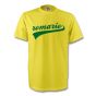 Romario Brazil Signature Tee (yellow)