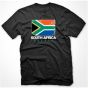 South Africa Soccer T-shirt (black)