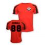 Seydou Doumbia Roma Sports Training Jersey (red)