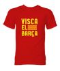 Visca El Barca T-Shirt (Red)