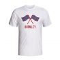 Burnley Waving Flags T-shirt (white)