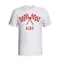 Ajax Waving Flags T-shirt (white) - Kids