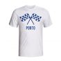 Porto Waving Flags T-shirt (white)