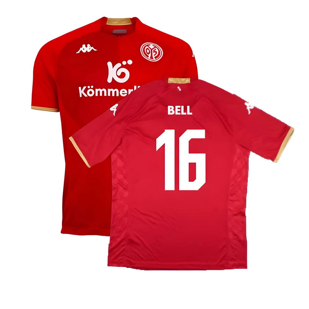 Mainz 2022-2023 Home Shirt (XL) (Bell 16) (Excellent) (Excellent)