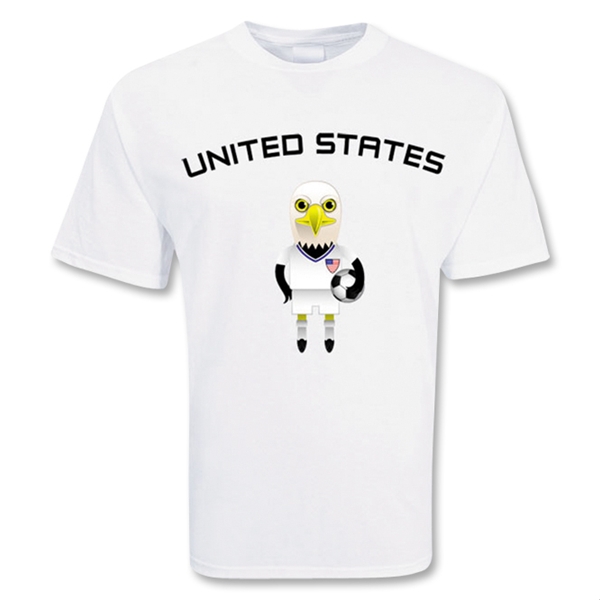 Usa Mascot Soccer T-shirt