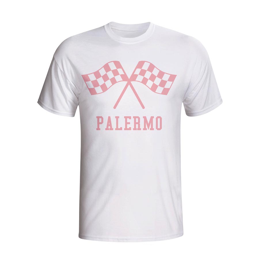 Palermo Waving Flags T-shirt (white) - Kids